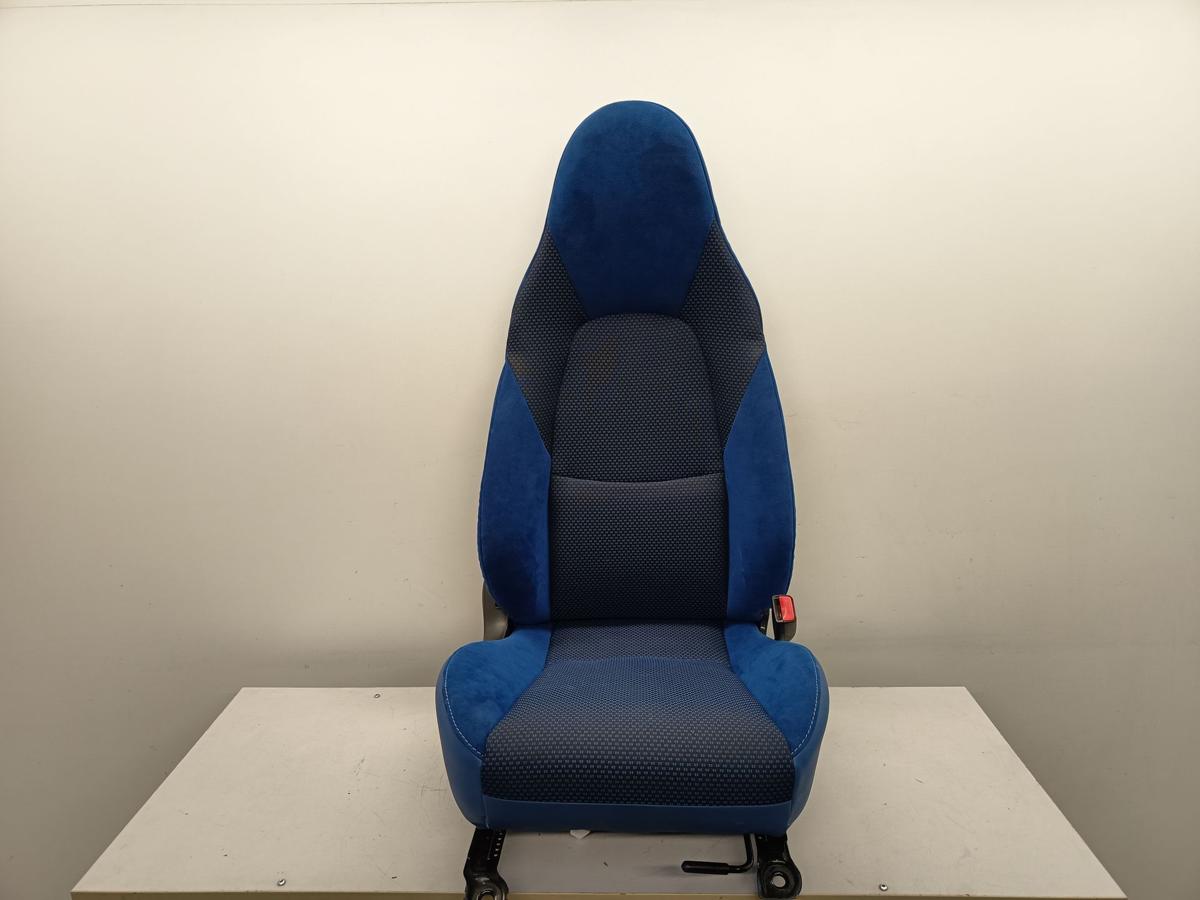 Mazda MX-5 NB orig Sitz vorn rechts Beifahrer Leder Alcantara Cabrio Blau Bj03