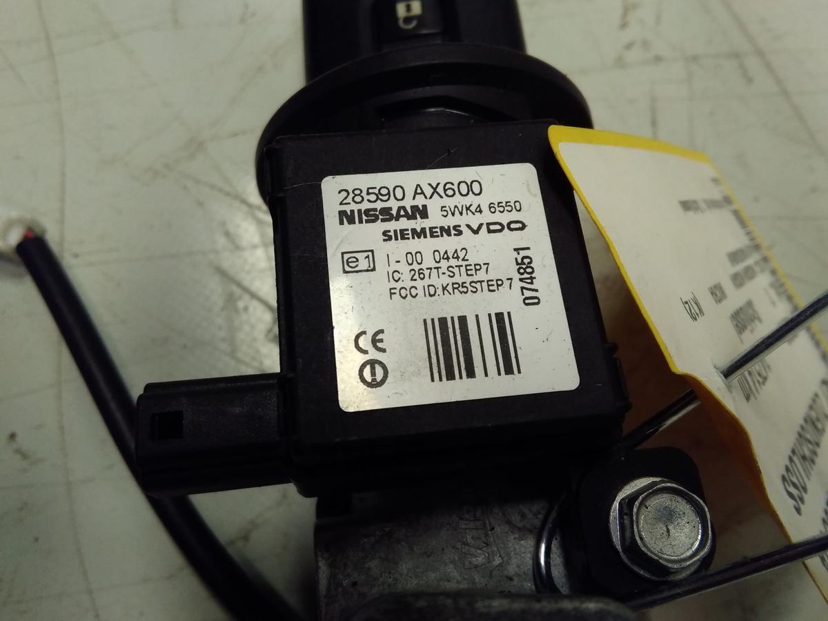 Nissan Micra K12 original Z&uuml;ndschlo&szlig; mit Lesespule und 1 Schl&uuml;ssel BJ2008