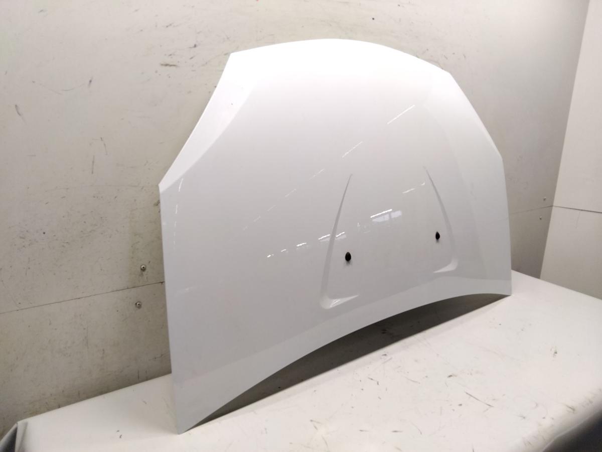 Dacia Sandero 1 original Motorhaube arktiswei&szlig; OV369 Bj.2009