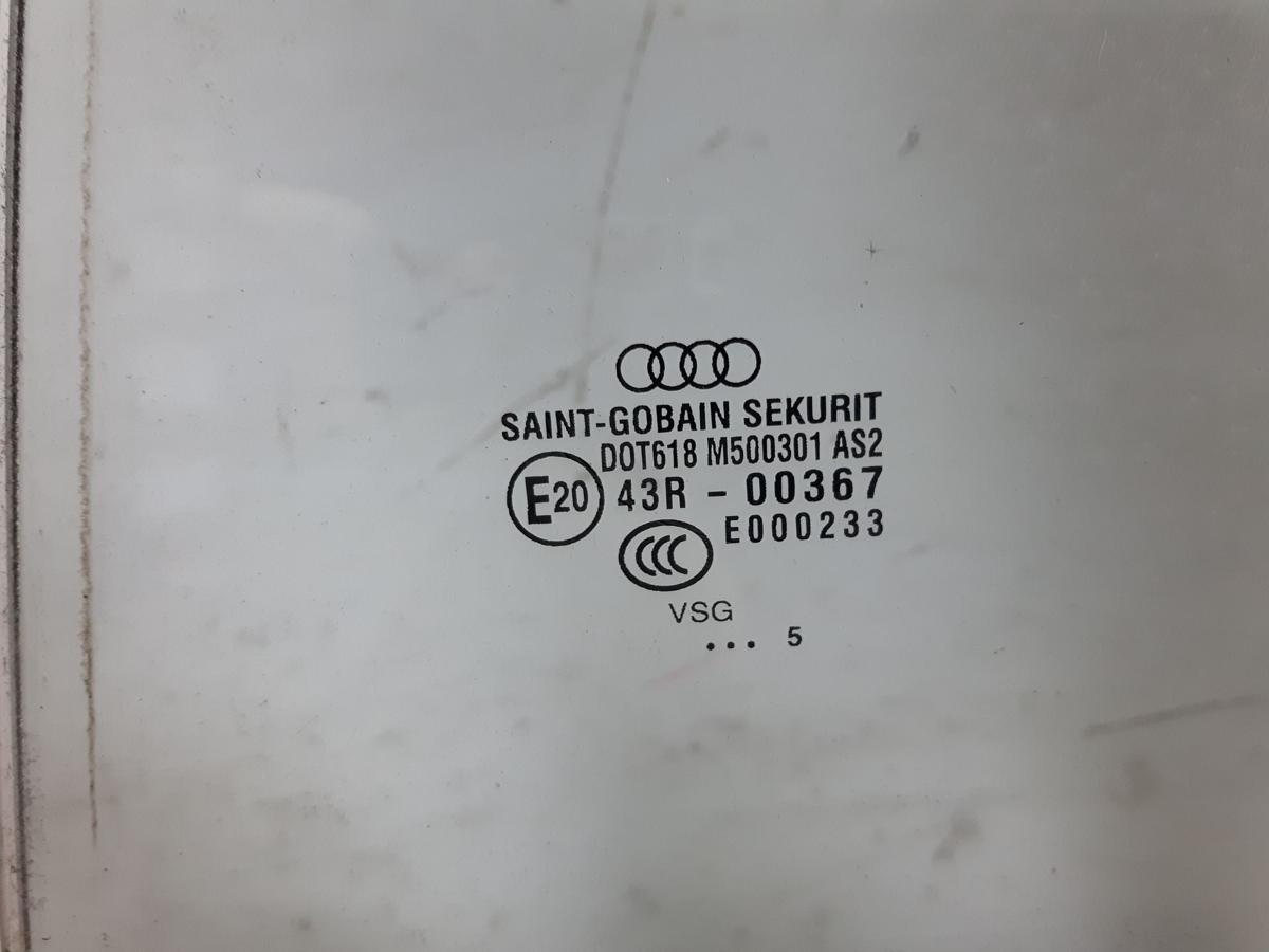 Audi A8 4E Scheibe Türscheibe links hinten VSG BJ2005