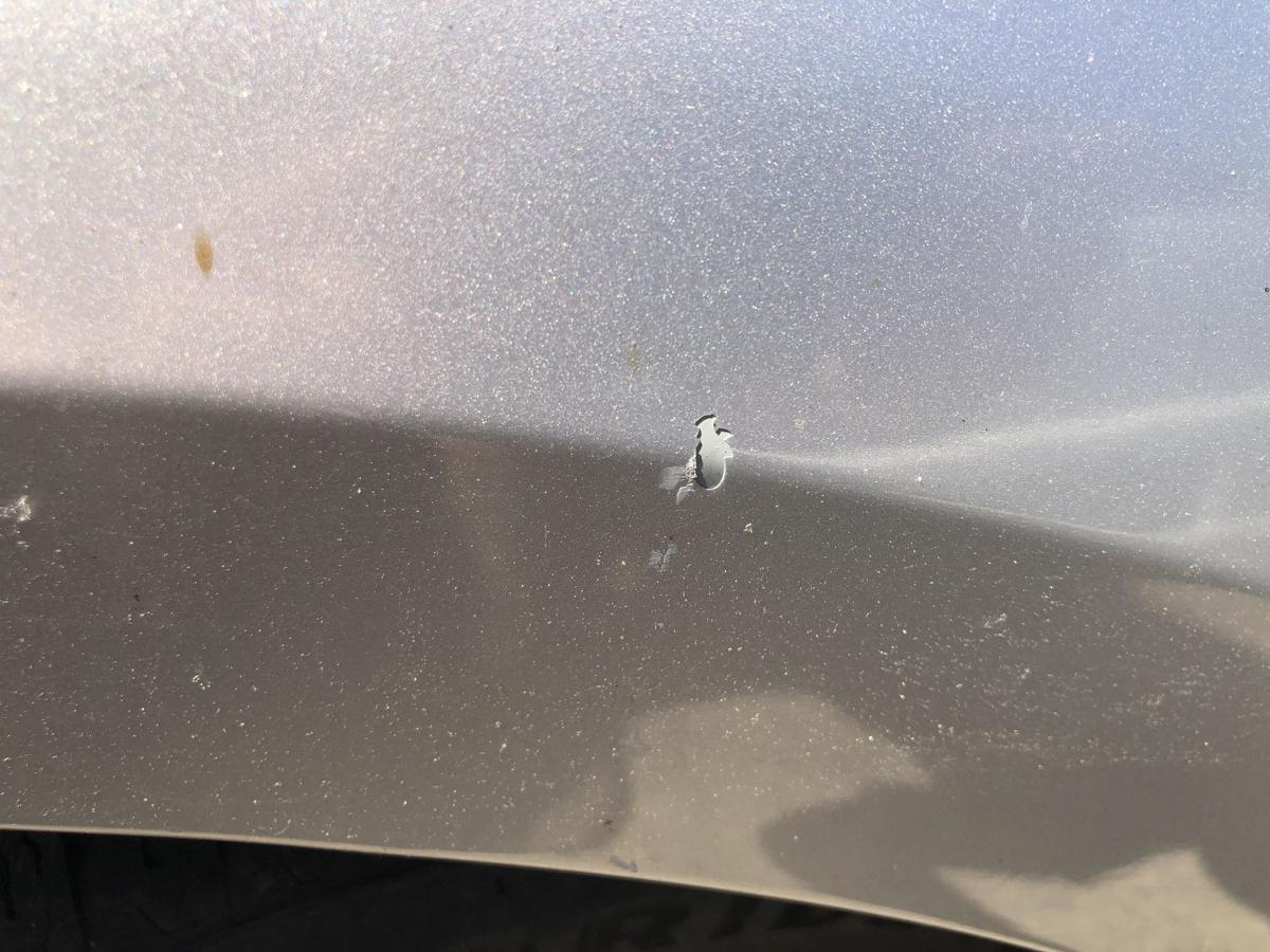 Peugeot 207 WA WC Kotfl&uuml;gel vorn rechts Beifahrerseite EZR Aluminiumgrau