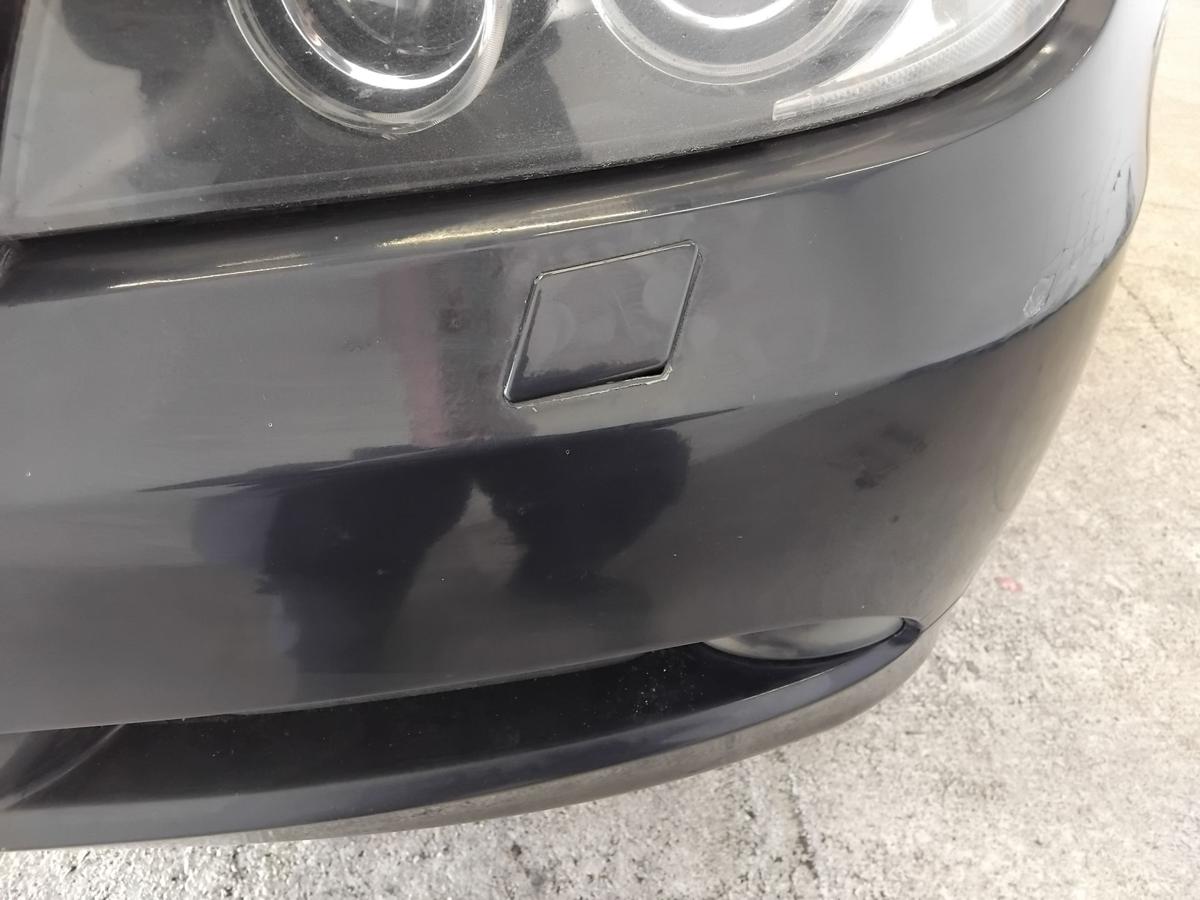 BMW 3er E90 E91 original Sto&szlig;stange Stossf&auml;nger vorn SRA BJ2007 A35 monacoblaumetallic