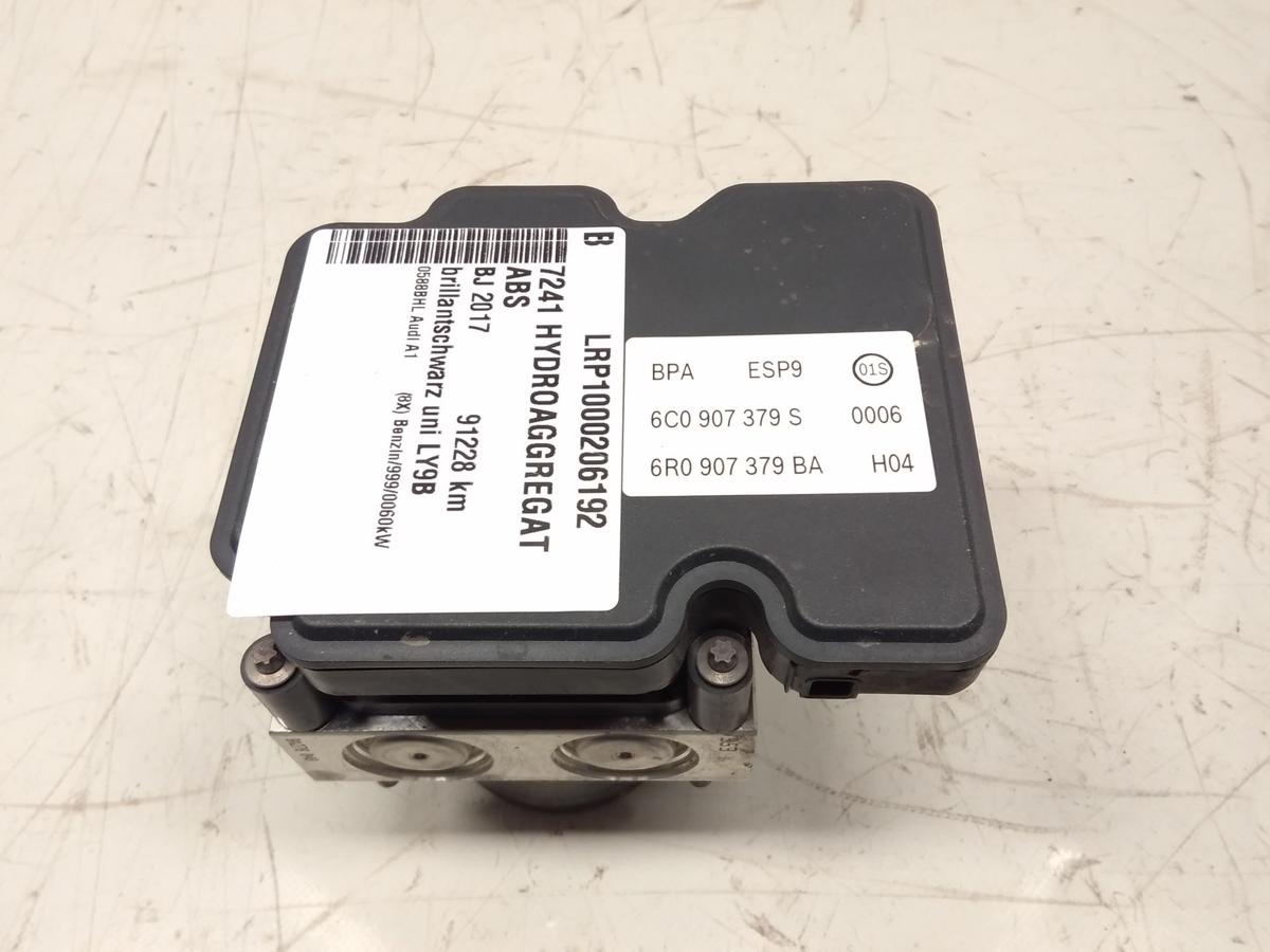 Audi A1 8X original ABS Block 6C0614517S 6C0907379S 6R0907379BA Bj.2017
