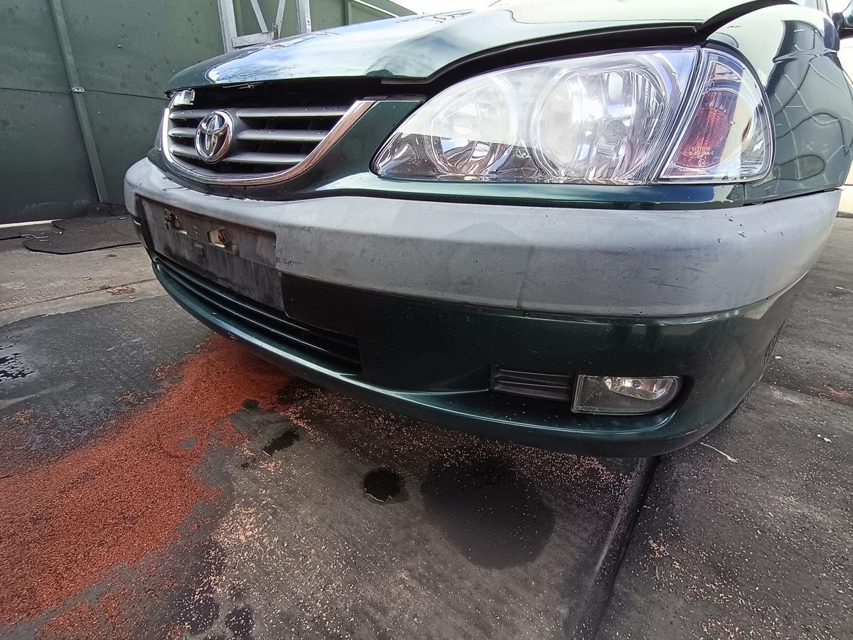 Toyota Avensis original Sto&szlig;stange vorne Facelift 6S3 Gr&uuml;n Baujahr 2001