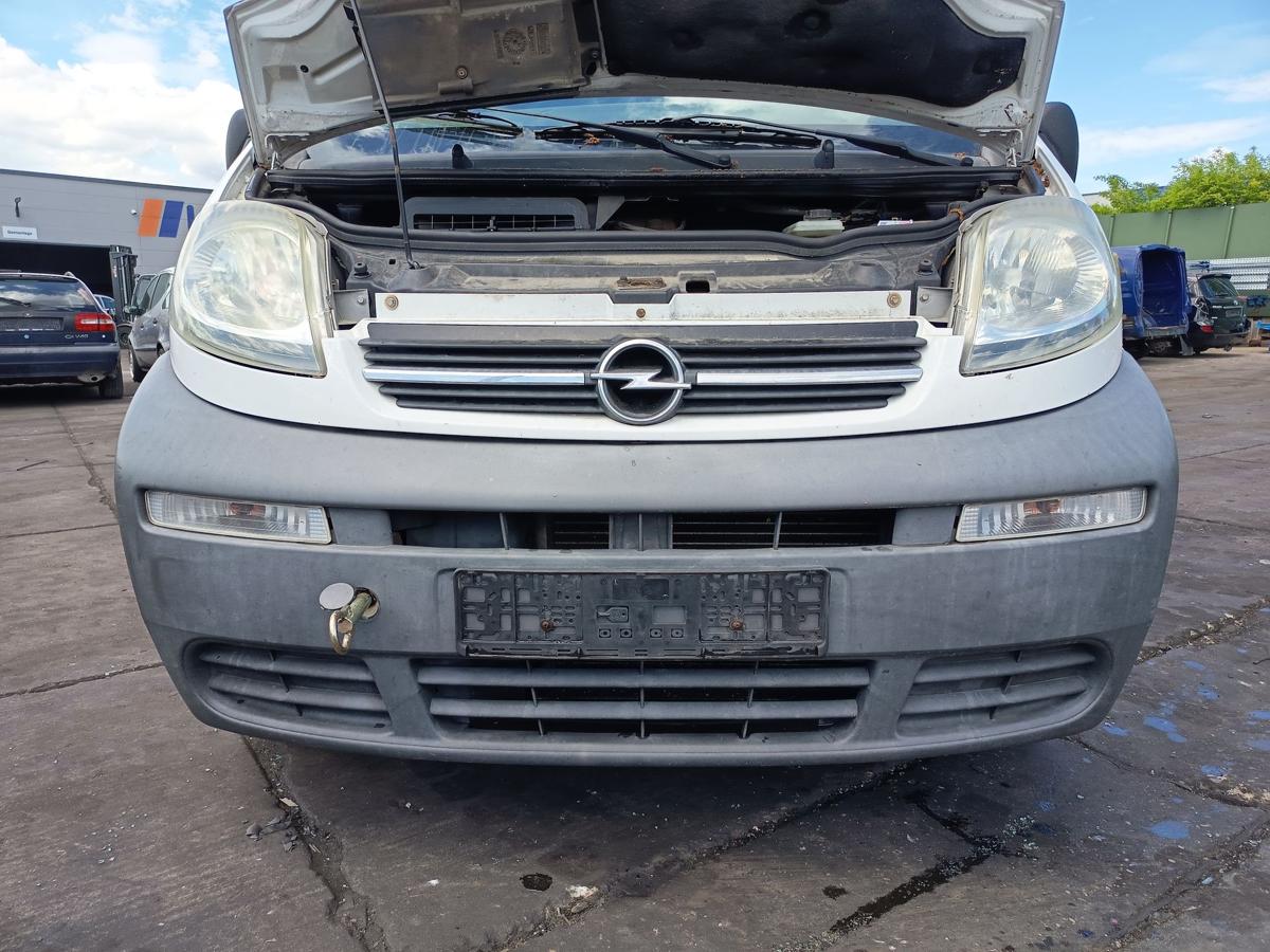 Opel Vivaro A original Sto&szlig;stange F&auml;nger vorn Front unlackiert Bj 2005