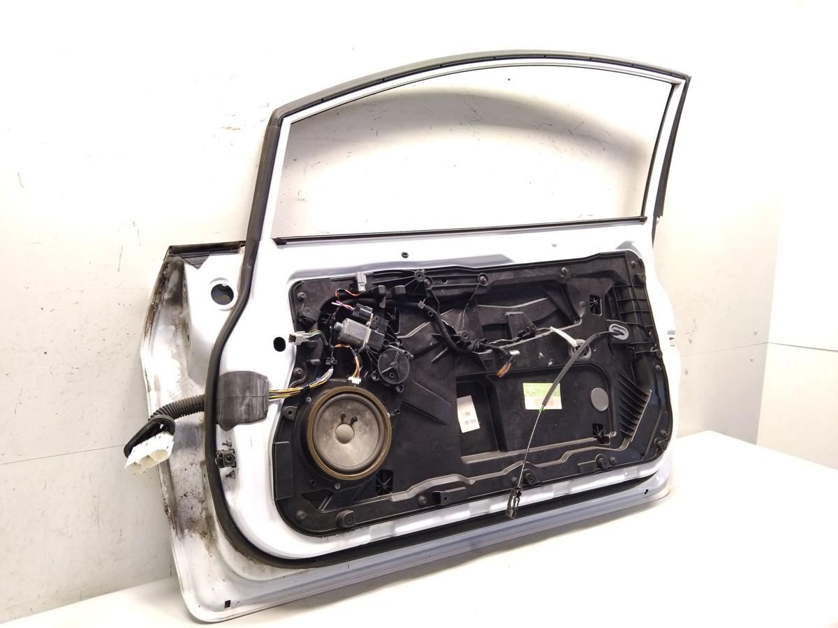 Ford Fiesta JA8 T&uuml;r vorn rechts Beifahrert&uuml;r 3-T&uuml;rer frostwei&szlig; BJ2009