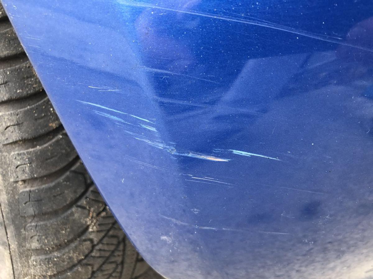 Renault Clio 3 Typ BR Sto&szlig;f&auml;nger hinten Hecksch&uuml;rze 3 und 5 t&uuml;rer TERNA Blue