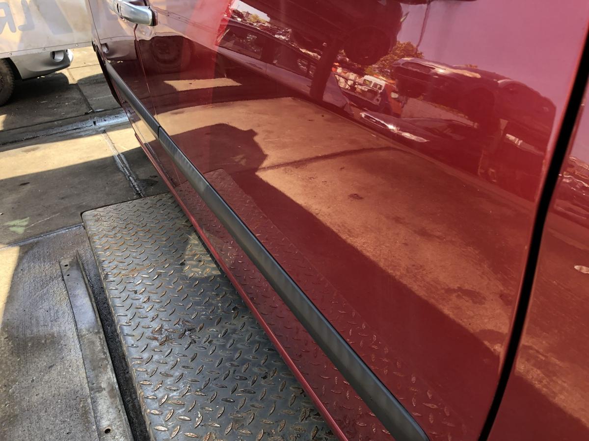 Peugeot 807 original Tür vorn rechts Beifahrer KKQ Tiefrot Bj 2004