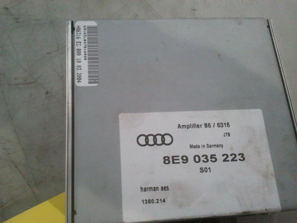 8E9035223 Audi A4 8E B6 BJ.2004 original Audio Verstärker