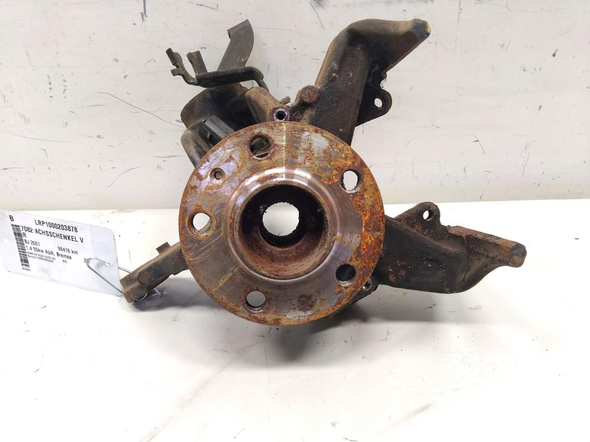 Audi A2 8Z Achsschenkel Radlagergeh&auml;use Vorderachse rechts 5-Loch Bj.2001