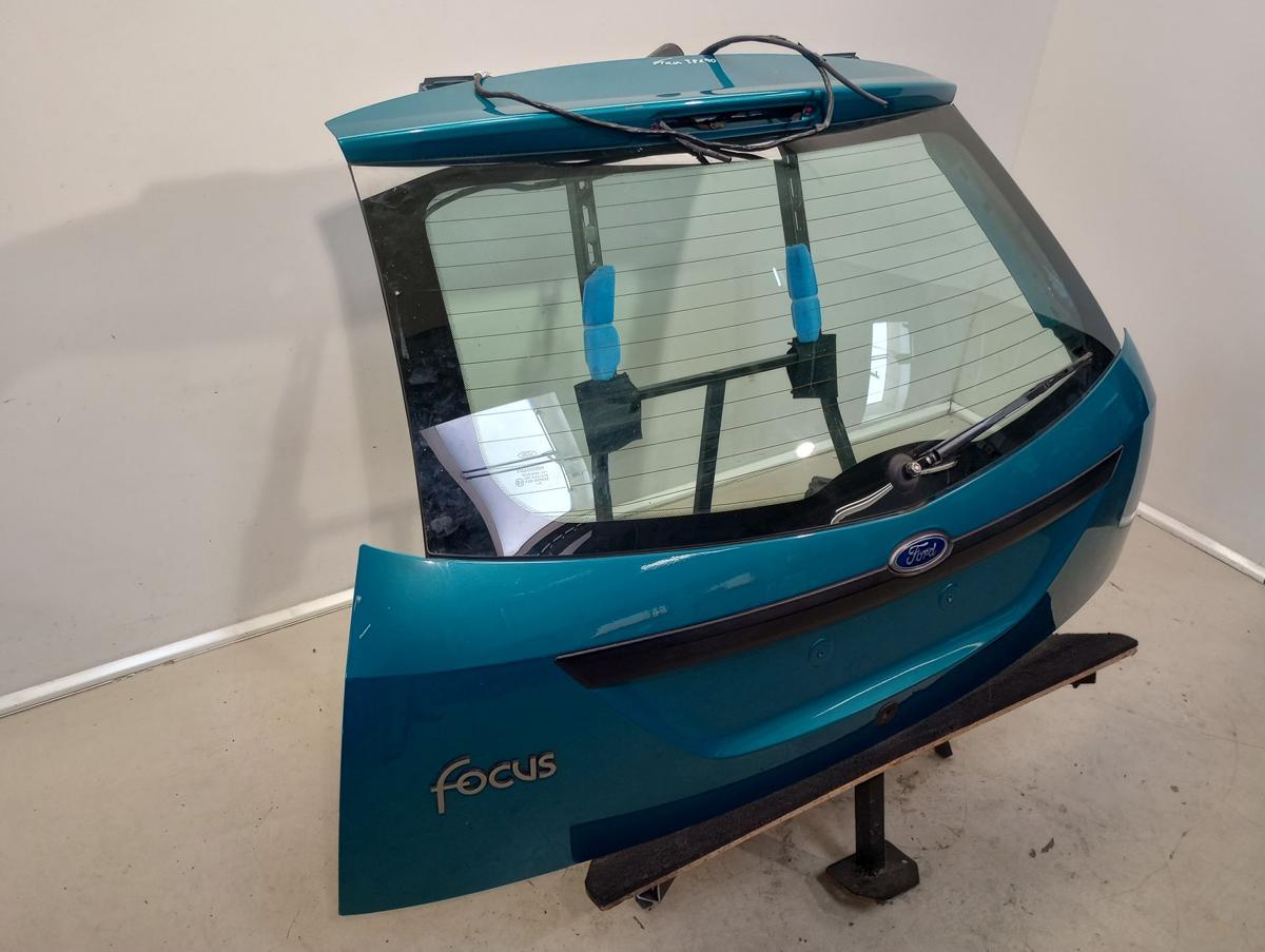 Ford Focus I Limo orig Heckklappe mit Scheibe Grünblau lackiert Bj 2000