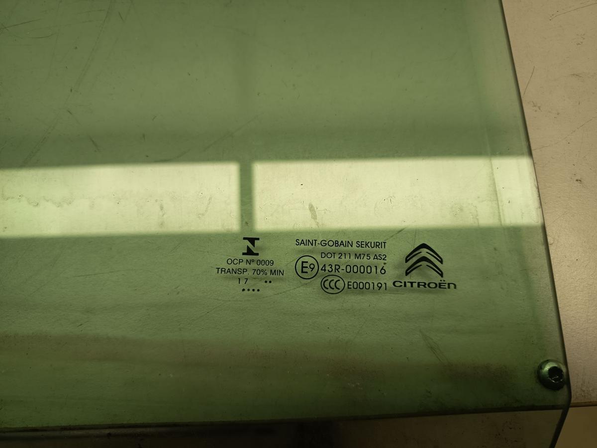Citroen C4 Picasso II original T&uuml;rscheibe hinten rechts Baujahr 2018