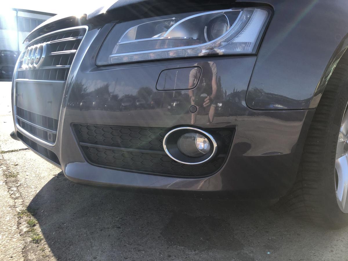 Audi A5 8T Sportback Sto&szlig;f&auml;nger vorn Frontsch&uuml;rze Frontsto&szlig;stange Nebel SRA PDC