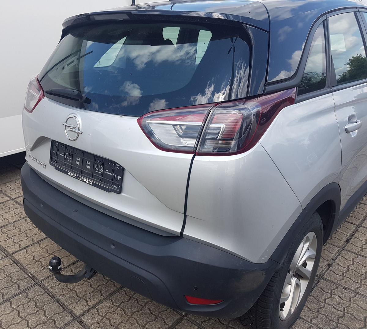Opel Crossland X Heckklappe Heckdeckel in Z176 Argonsilber Metallic Bj2018