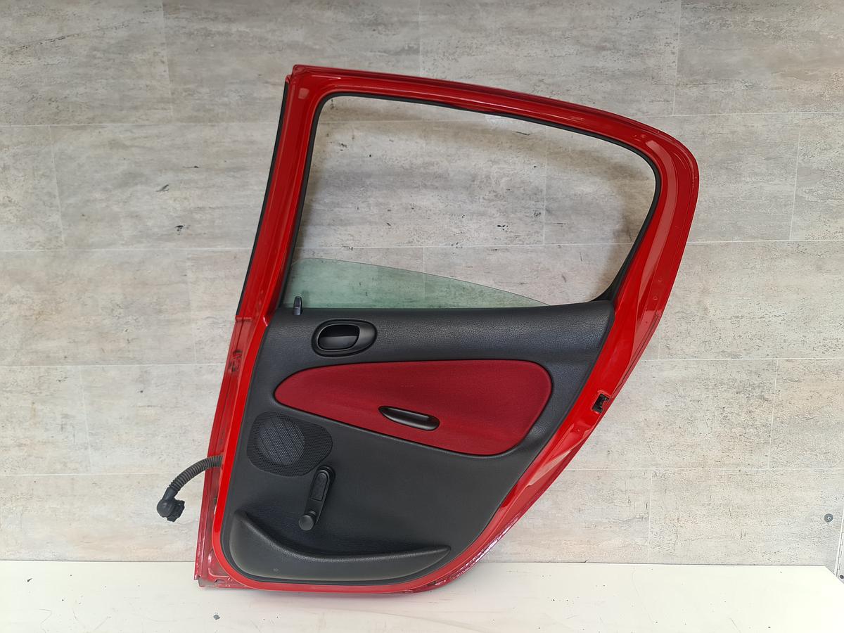 Peugeot 206 Rohtür hinten rechts KKN-ROT ADEN 5-Türer BJ03-09