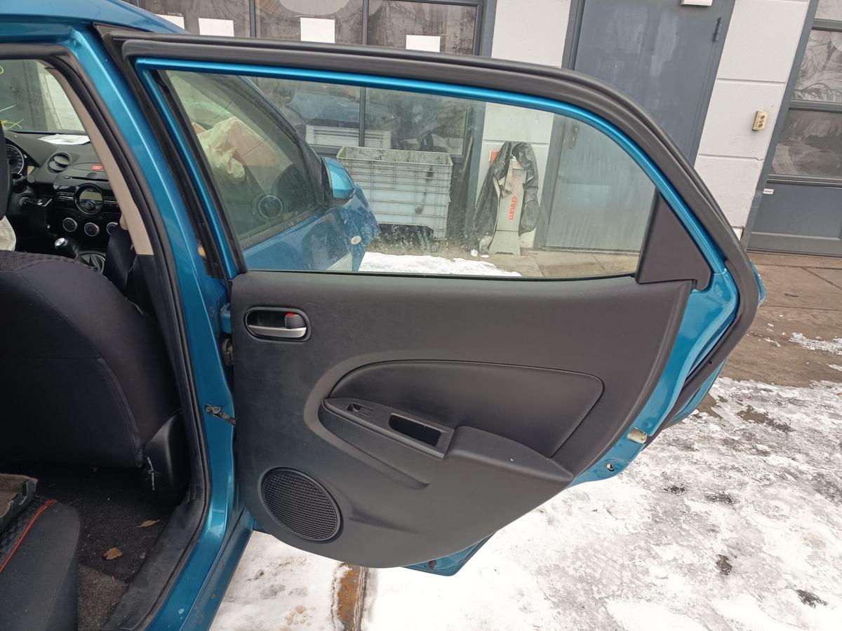 Mazda 2 DE original T&uuml;r hinten rechts 40E Faroblau met Baujahr 2010