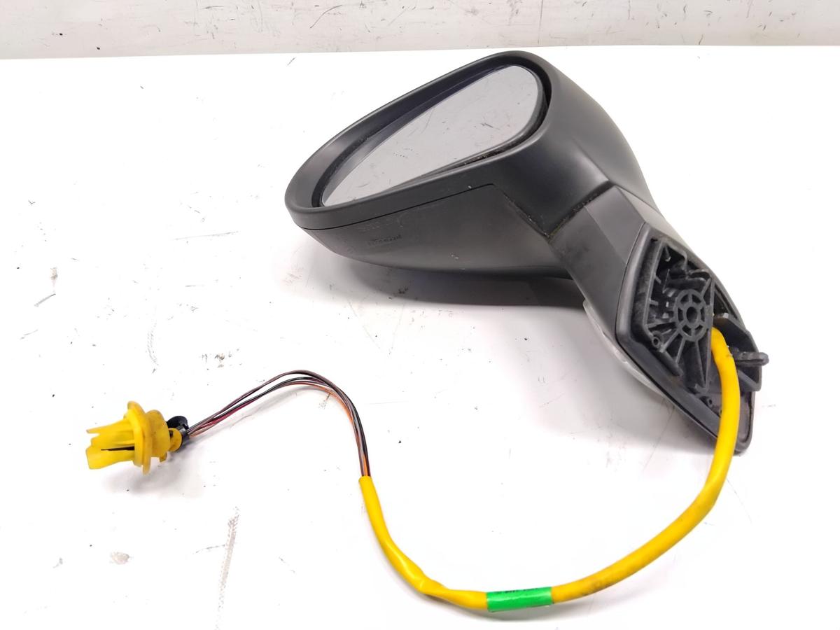 Peugeot 308 orig.Au&szlig;enspiegel links elektrisch&beheizt 6 PIN BJ2010 EWP Schneewei&szlig;