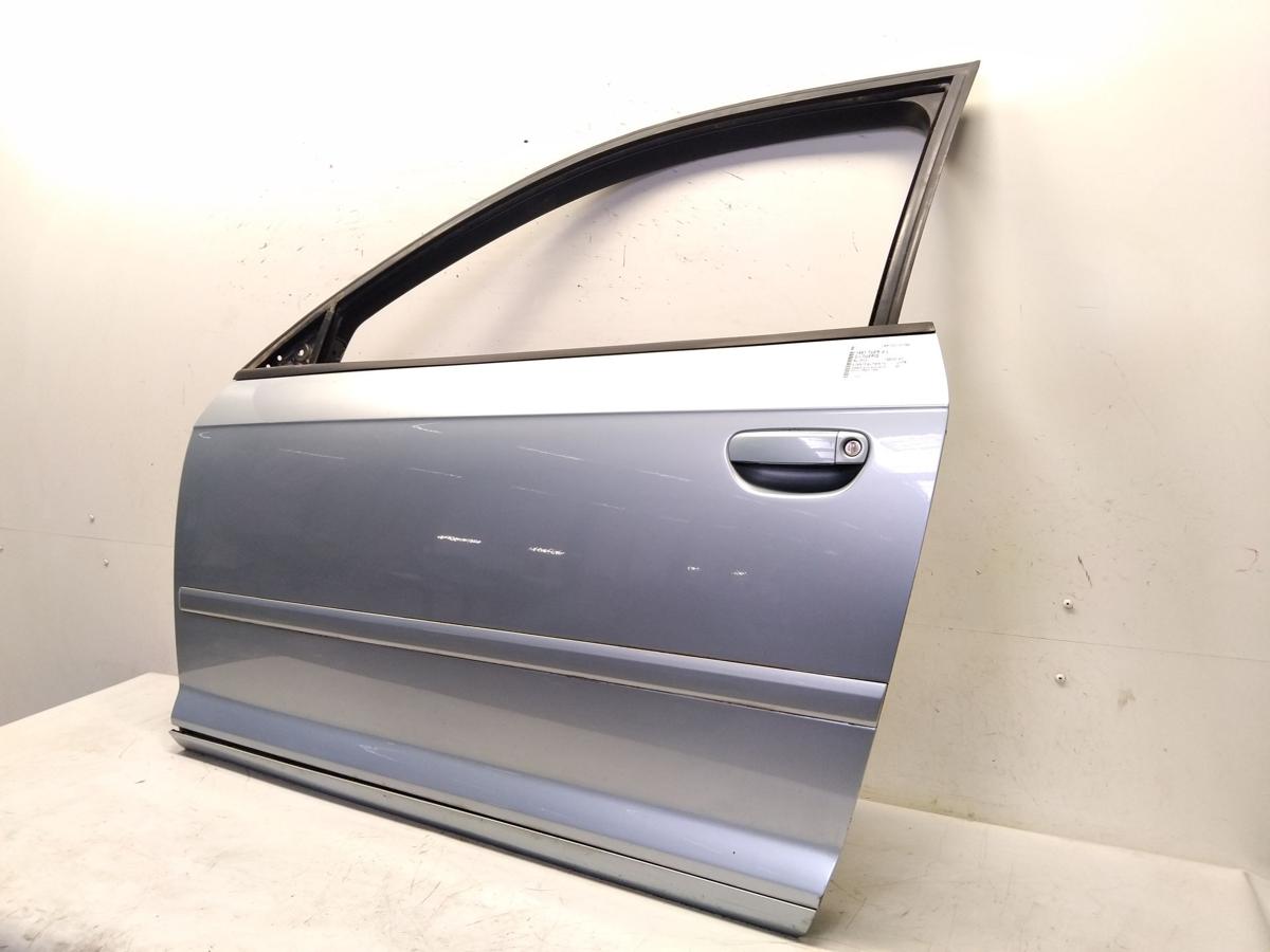 Audi A3 8P original Tür vorn links Fahrertür 3-türig kristallblaumet.LY7R BJ2003