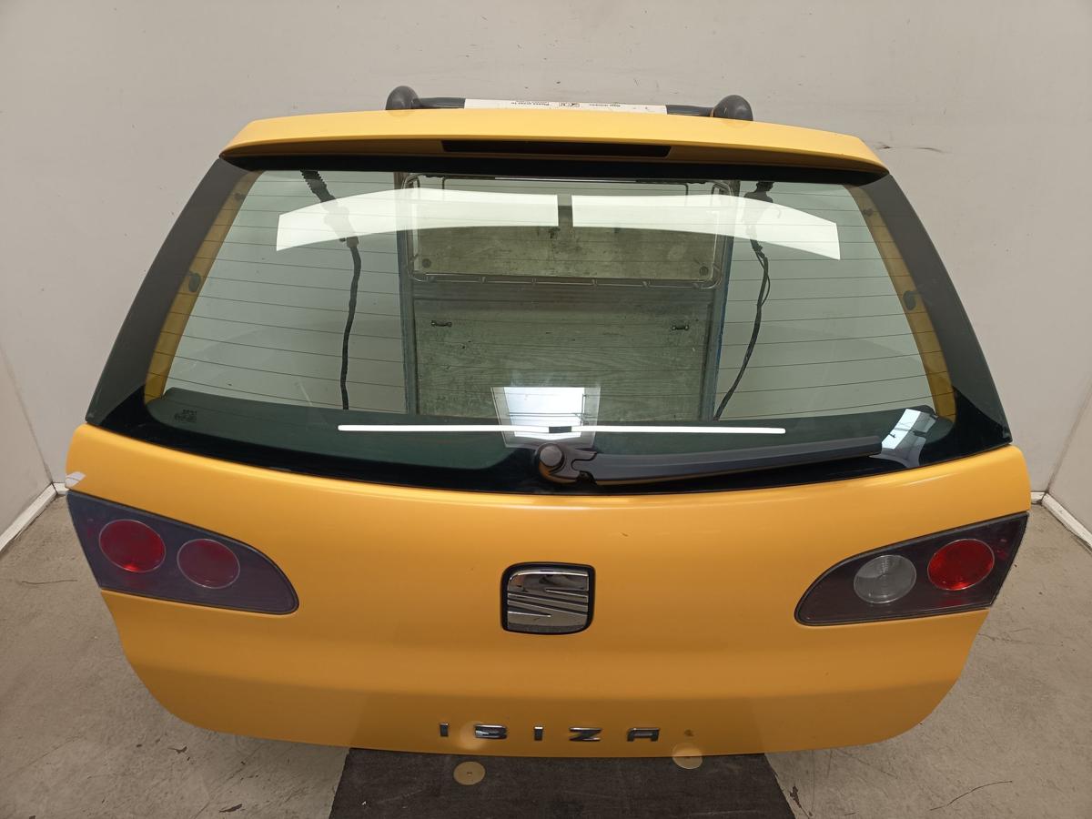 Seat Ibiza 6L original Heckklappe mit Scheibe LS1A Crono Gelb Bj 2007