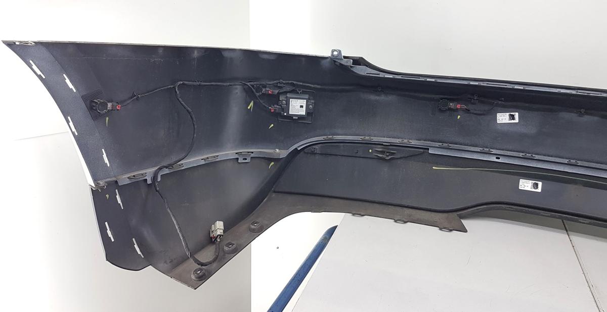 Tesla Model X Sto&szlig;stange hinten Sto&szlig;f&auml;nger hinten in PPSW White Water Pearl Bj22