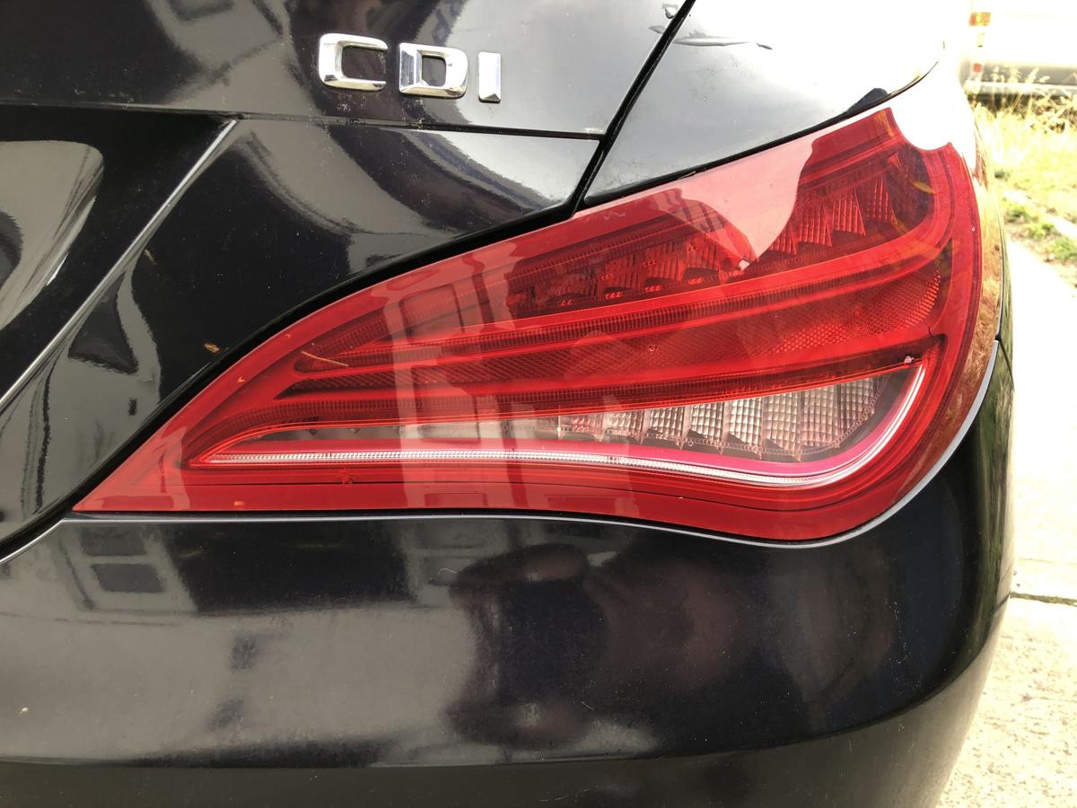Mercedes CLA C117 bis 16 R&uuml;ckleuchte rechts R&uuml;cklicht Heckleuchte Coupe OEM