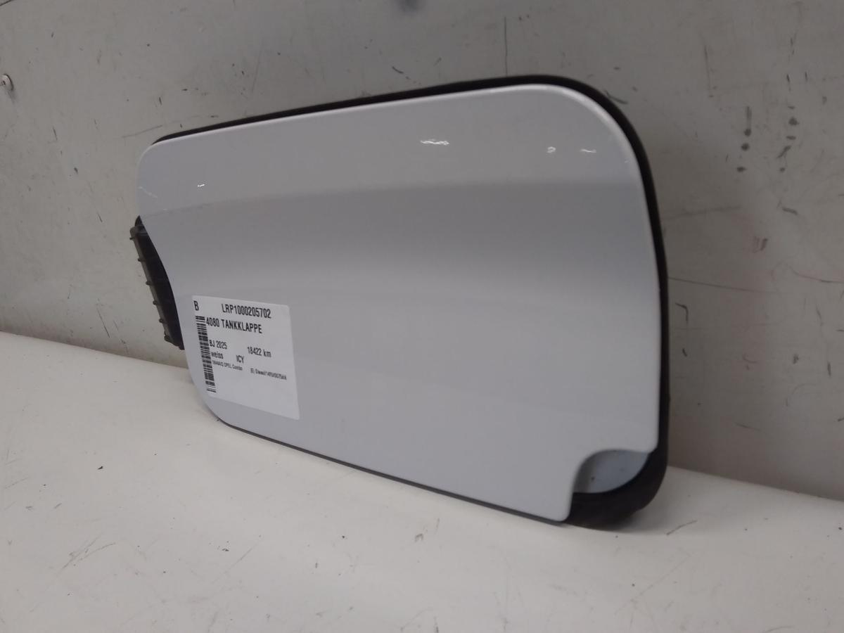 Opel Combo E Cargo XL original Tankklappe weiss ICY mit Geh&auml;use 1.5TD Bj.2025