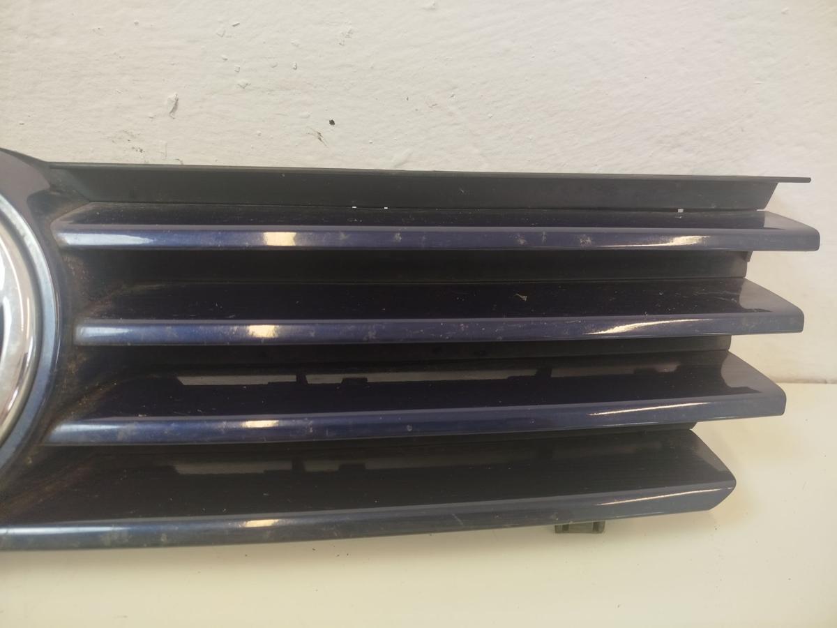 VW Polo 6N2 K&uuml;hlergrill Frontgrill Grill mit Logo LB5N Indigoblau Perl