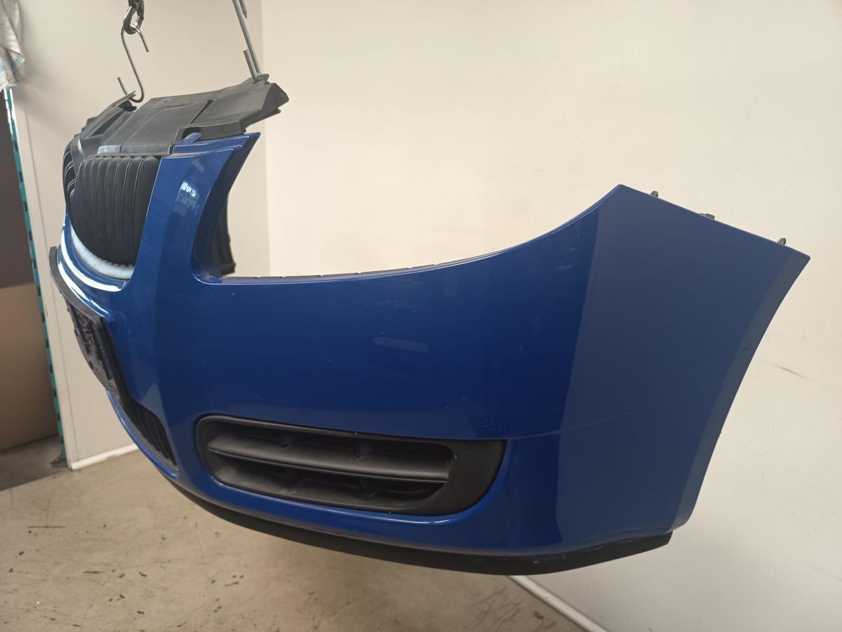 Skoda Fabia Roomster 5J Sto&szlig;stange F&auml;nger vorn Front F5K Dynamicblau Bj 2009