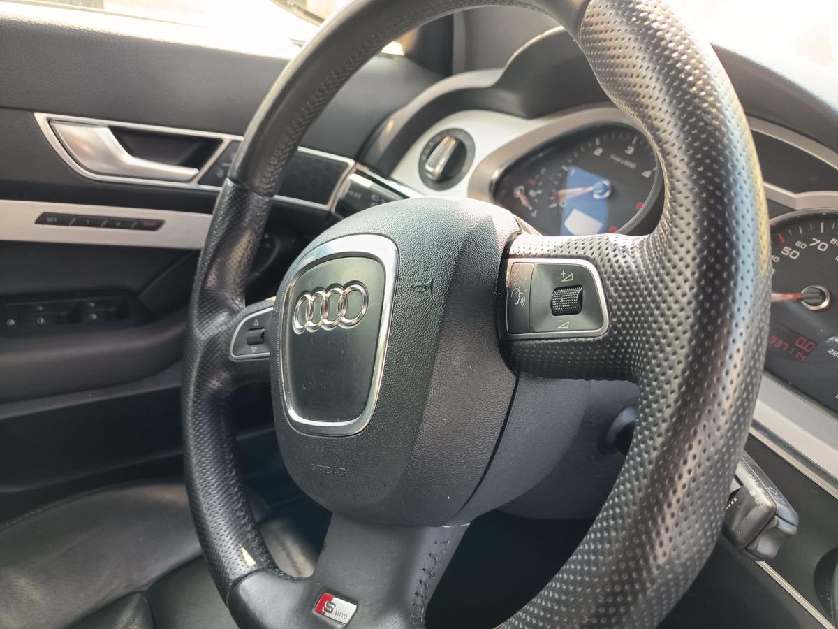 Audi A6 4F Quattro S-Line orig 3-Speichen Multifunktionslenkrad Bj 2010