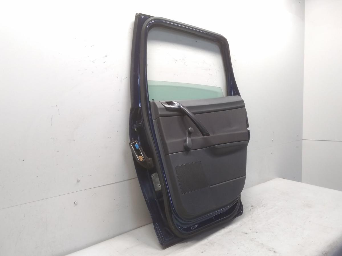 VW Polo 9N3 original Tür hinten rechts Shadowbluemetallic LD5Q BJ2006