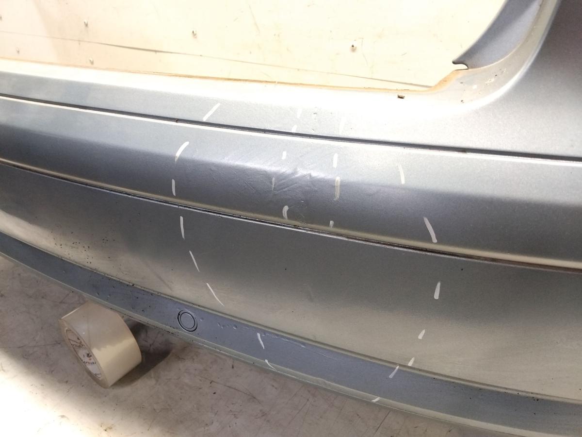 Audi A3 8P orig Sto&szlig;f&auml;nger Sto&szlig;stange hinten 3-T&uuml;rer PDC LY5J Liquidblau BJ2007
