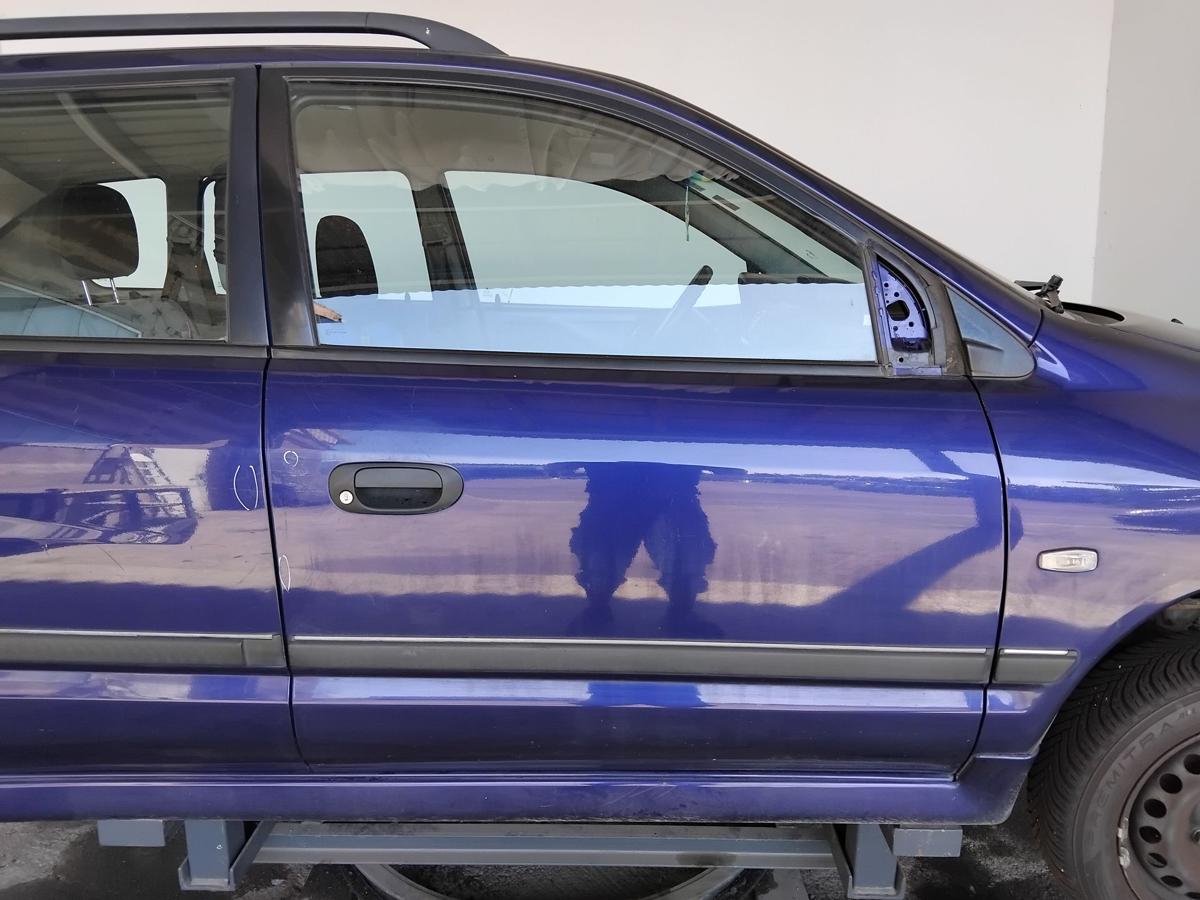 Mitsubishi Space Star DG0 Tür vorn rechts Beifahrertür dunkelblaumet. BJ2003