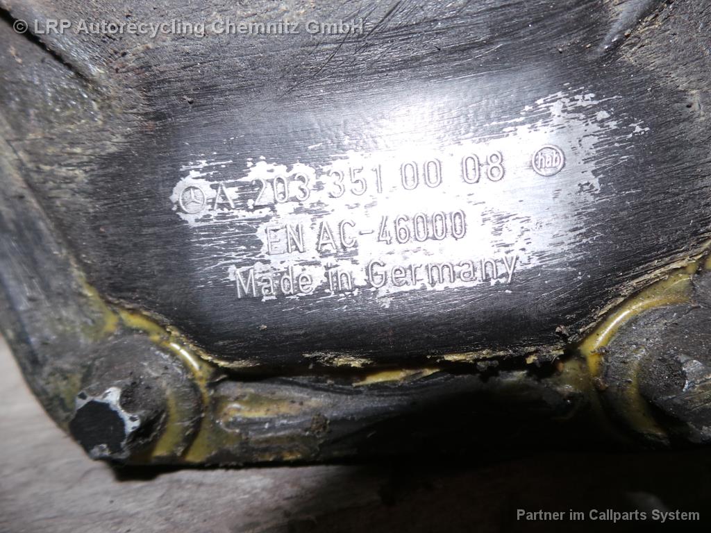 Mercedes C203 BJ 2004 Differential 1.8 105KW A2033510008 ENAC46000 Hinterachsdifferential