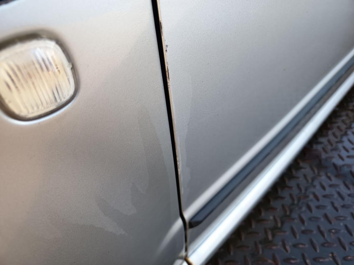 Skoda Fabia 6Y original T&uuml;r vorn links Fahrer F7T Diamantsilber Bj 2002