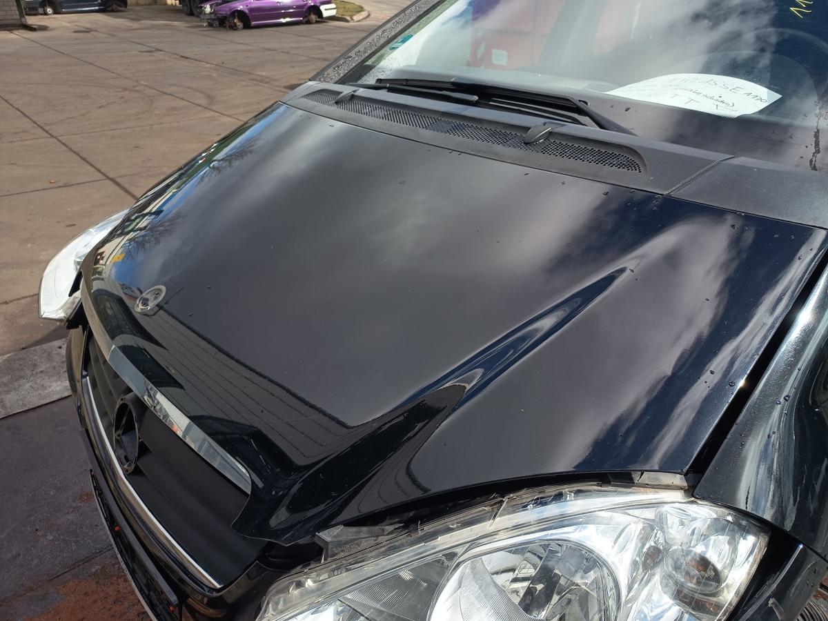 Mercedes W169 Motorhaube Klappe Deckel vorn Front 696 Nachtschwarz Bj 2005