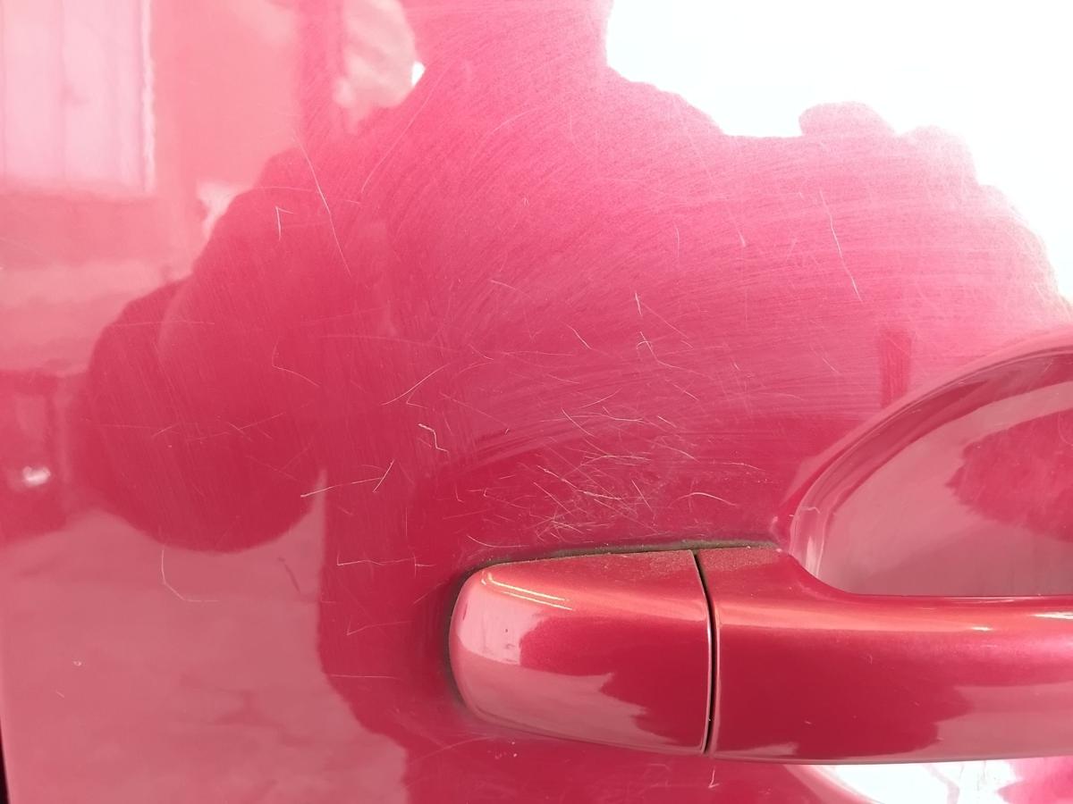 Citroen Berlingo 2 Schiebet&uuml;r links EKQ luziferrot BJ2010 mit Ausstellscheibe