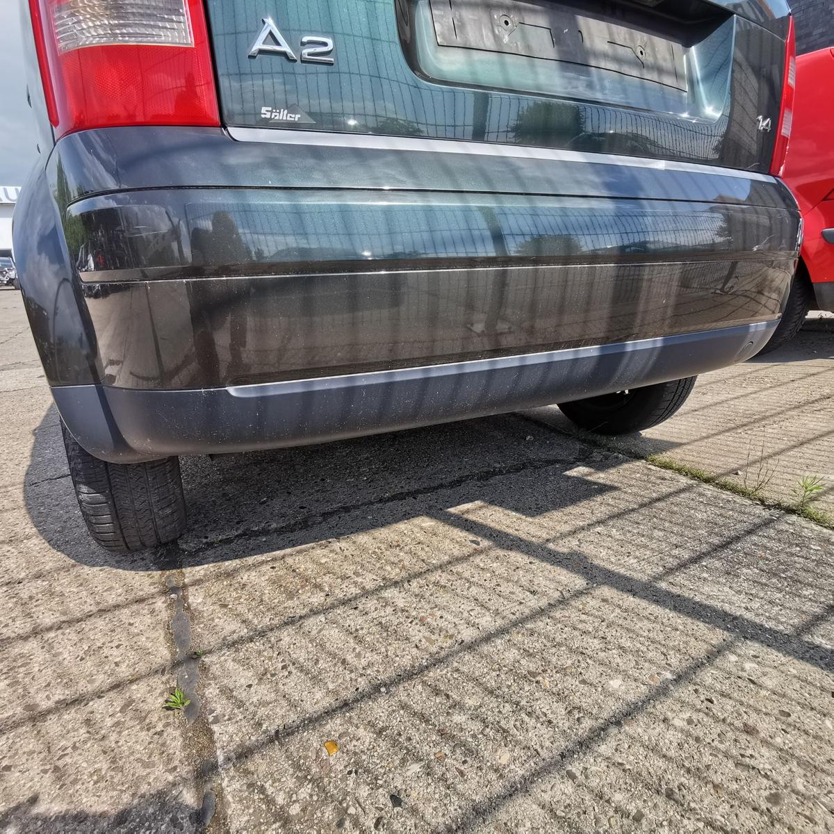 Stossfänger Stossstange Bumper hinten Audi A2 8Z LZ6S Piniengruen