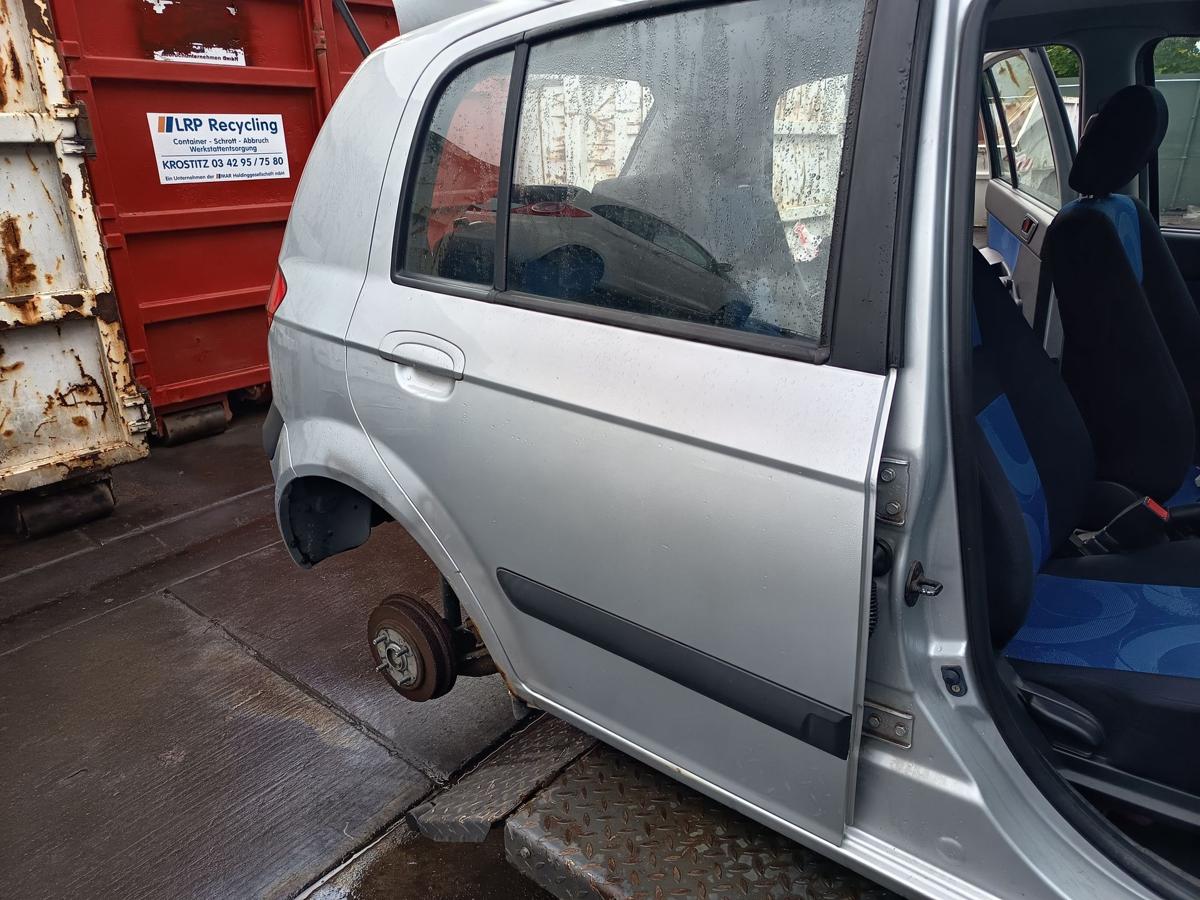 Hyundai Getz original Tür hinten rechts Fond 5S Space Silver Bj 2006