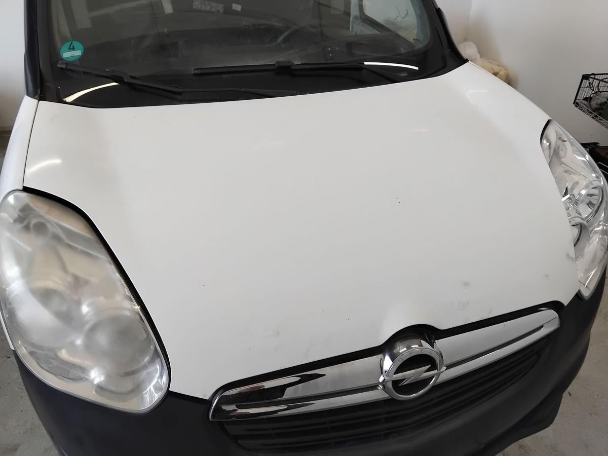 Opel Combo D original Motorhaube Deckel vorn 5PU Polarweiss 249 BJ2014