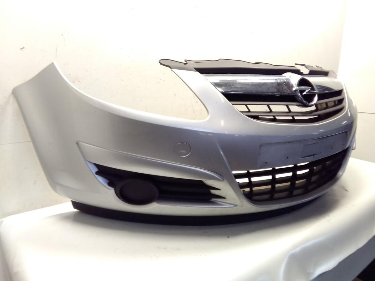 Opel Corsa D original Sto&szlig;f&auml;nger Sto&szlig;stange vorn starsilber III Z157 Bj.2006