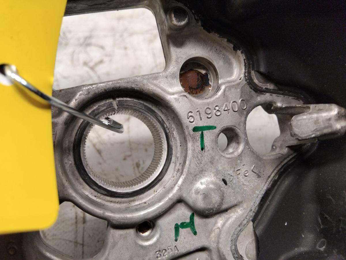 VW Golf Sportsvan original Lederlenkrad mit DSG-Schalttasten 5G0419091GF E74