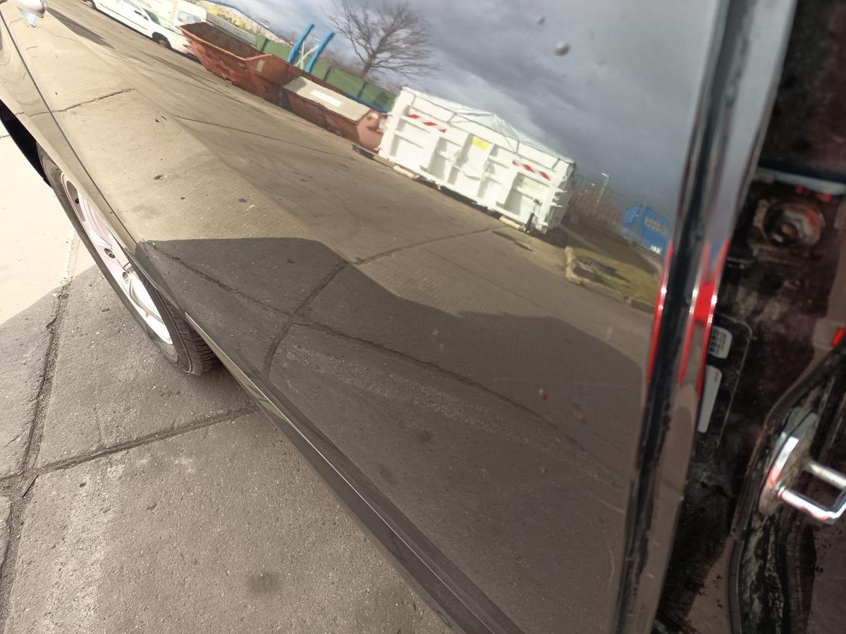 Renault Grand Scenic 3 original T&uuml;r hinten rechts Fond 676 Perlschwarz Bj 2009