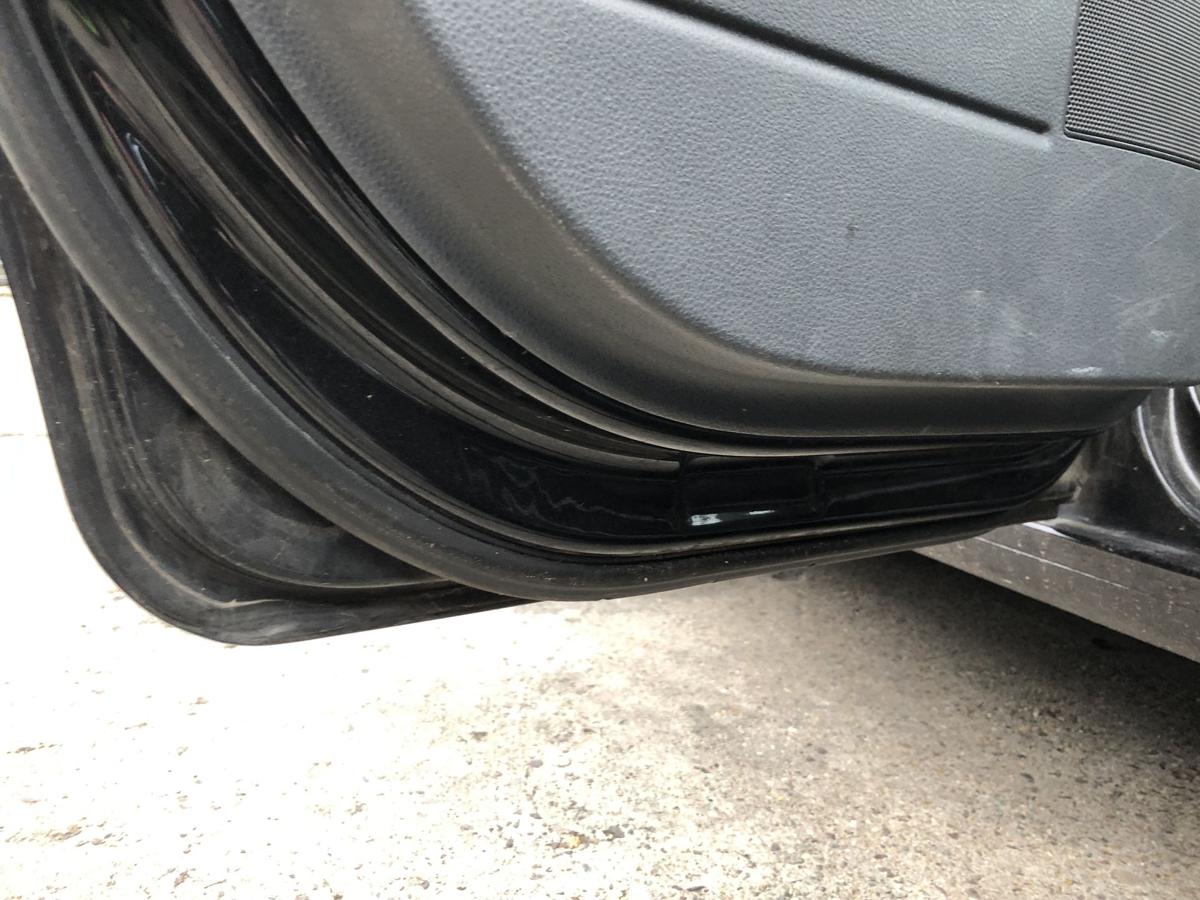 VW Polo 9N 9N1 9N3 Tür hinten links Fondtür LC9Z Black Magic Rohbau