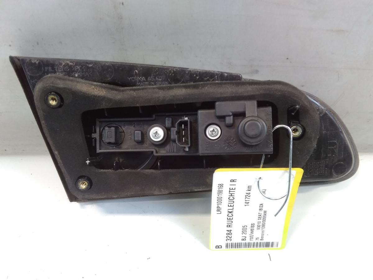 Seat Ibiza 6L original R&uuml;ckleuchte Heckleuchte innen rechts Bj.2005