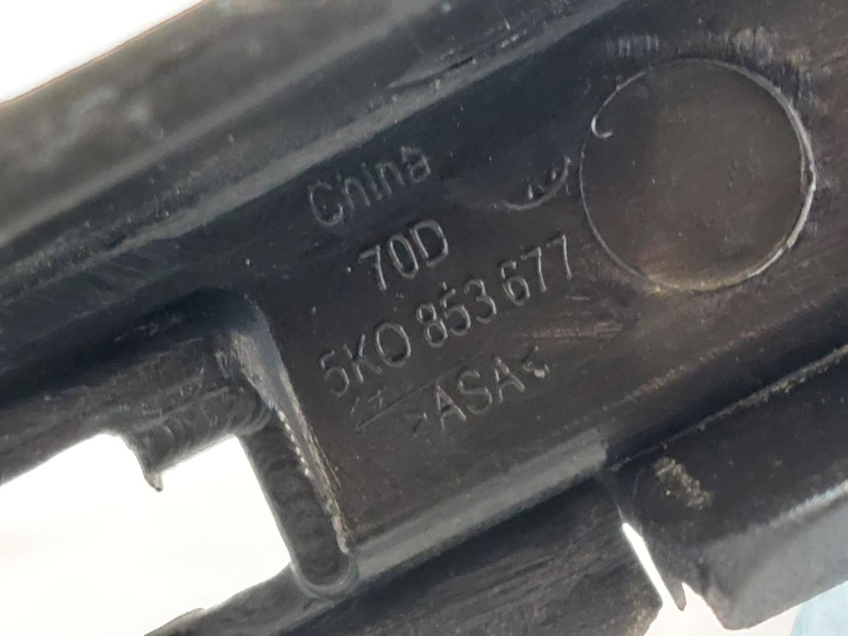 VW Golf 6 VI Gitter vorn mitte Stoßfänger Stoßfängergitter Nachbau