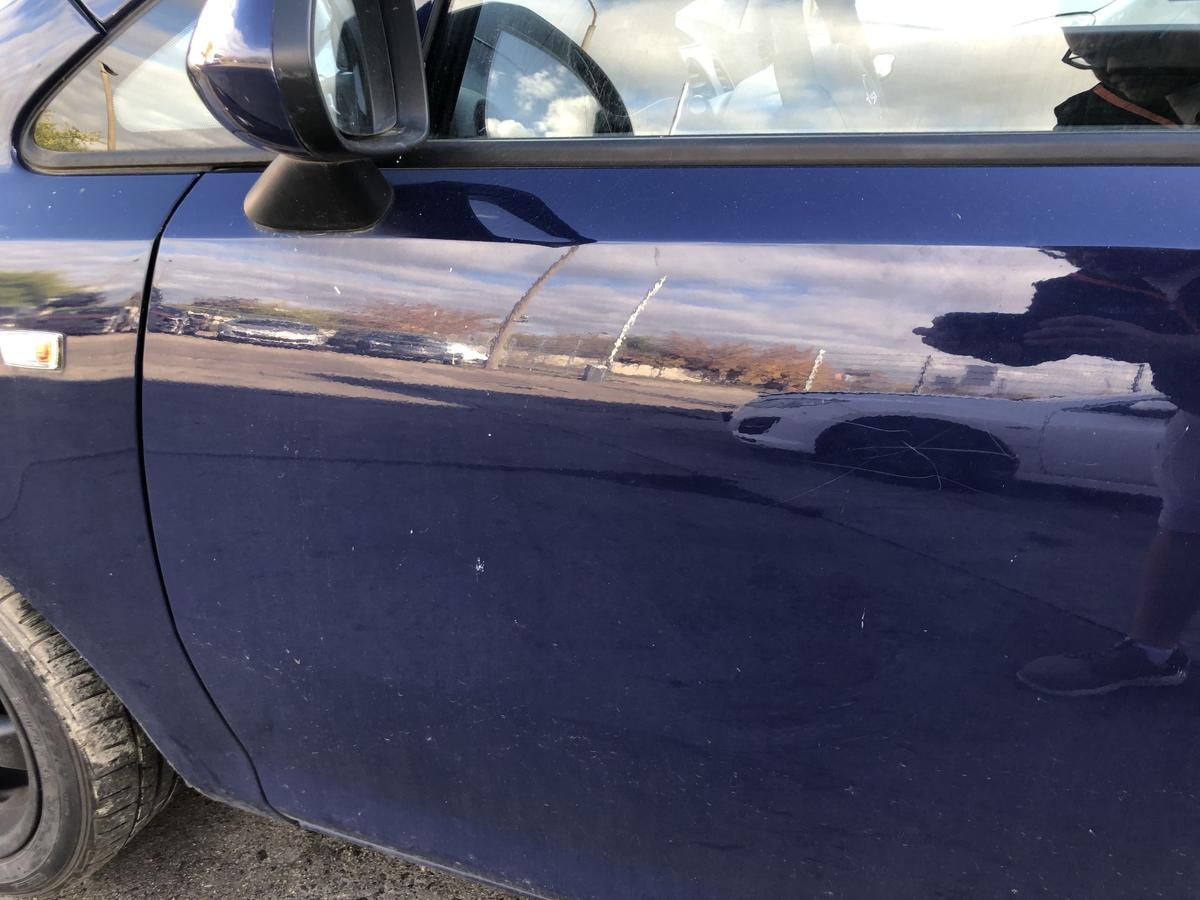 Opel Corsa D Tür vorn links Fahrertür nur für 3 türer Z20Z Royalblau