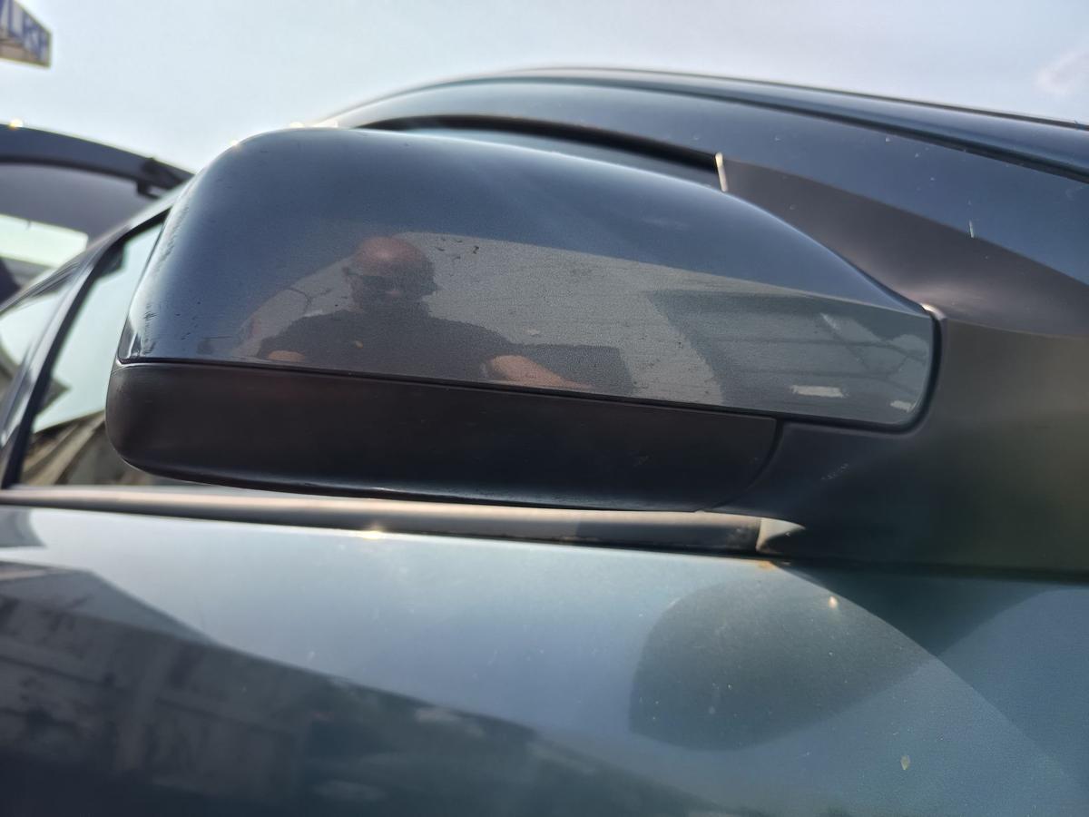 Opel Astra G original Aussenspiegel rechts mechanisch Z293 Premiumblau Bj 1999