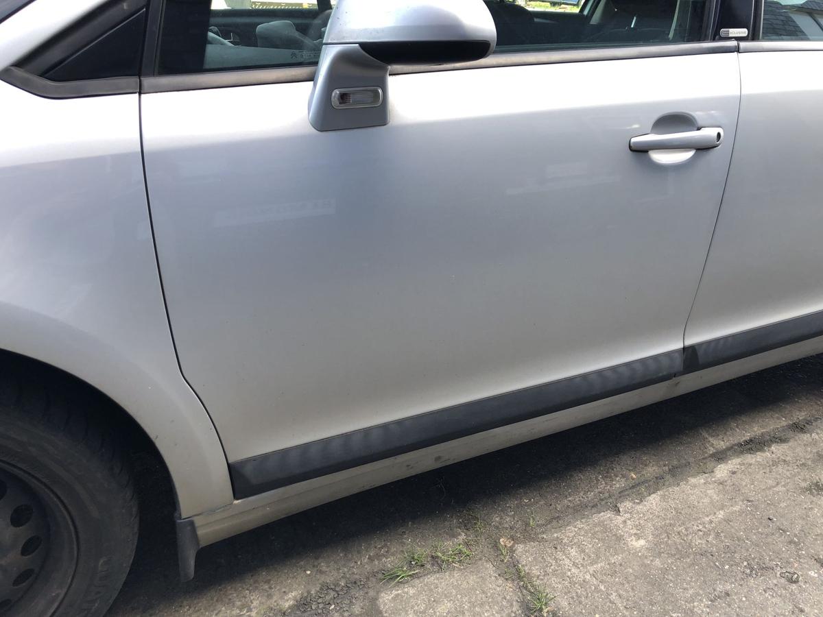 Citroen C4 Typ L T&uuml;r vorn links Fahrert&uuml;r im Rohbau 5 t&uuml;rig EZR Aluminium Grau