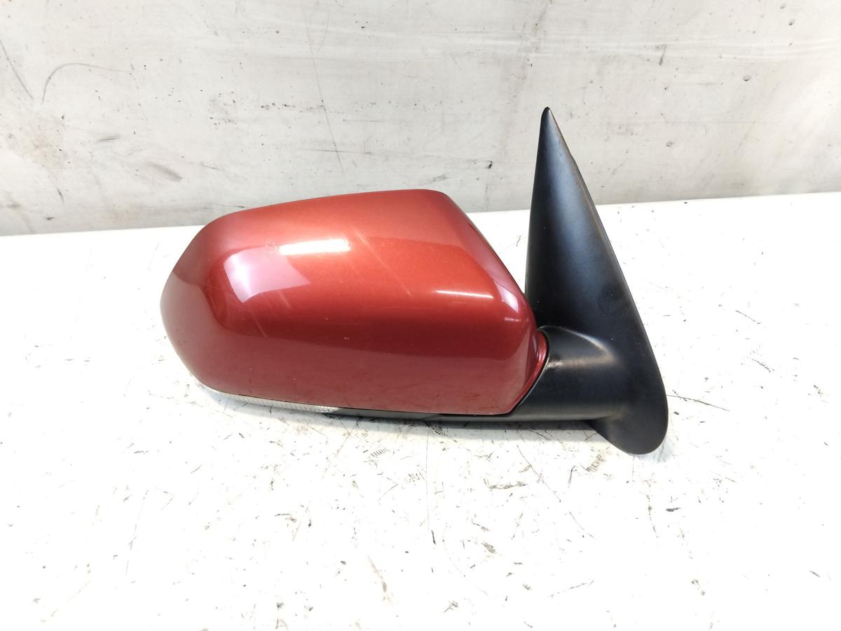 Skoda Octavia 1Z Au&szlig;enspiegel rechts Flamencorot elektrisch anklappbar BJ2006