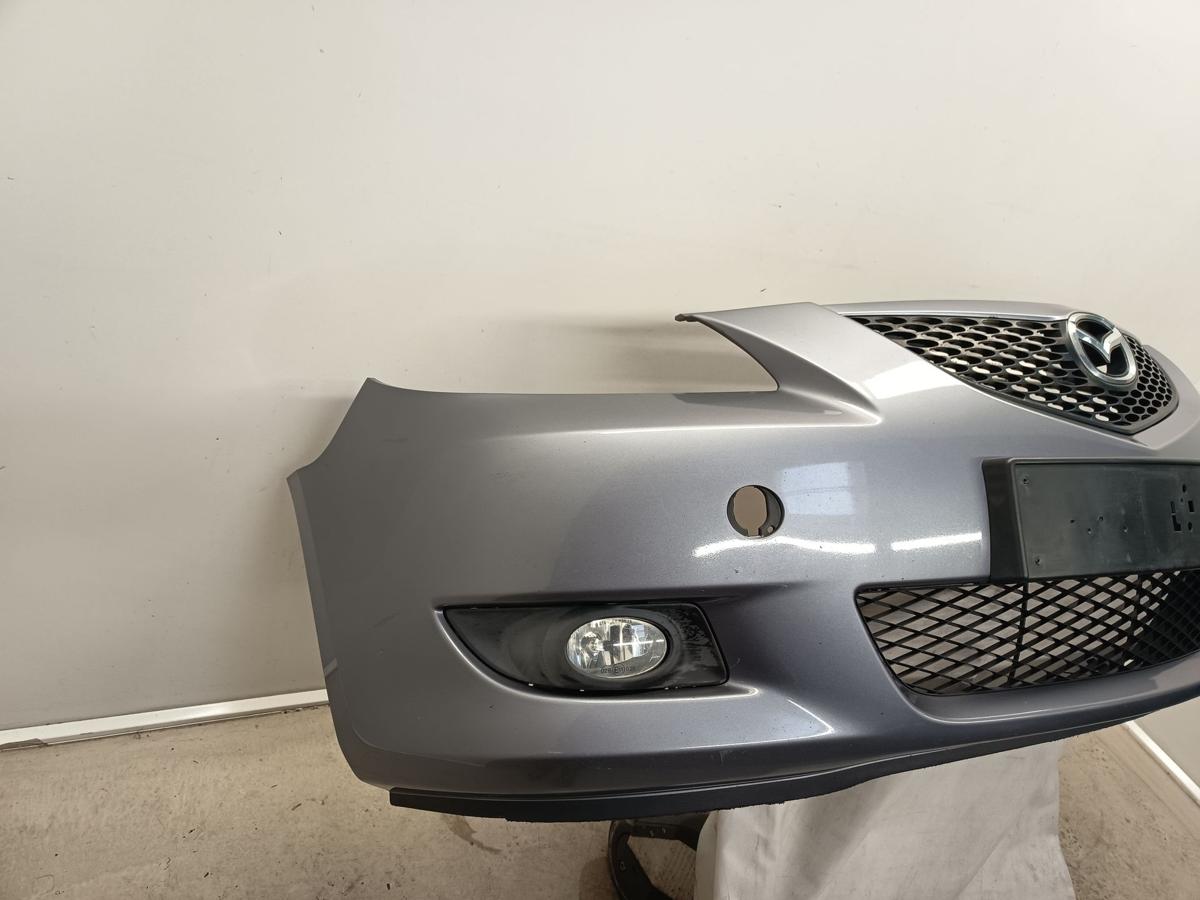 Mazda 3 BK Bj 2005 original Stoßfänger Stoßstange vorn mit NSW Silbergrau